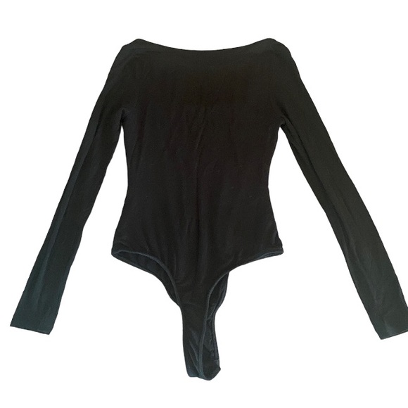 Superdown Black Body Suit Square Neck - Picture 8 of 9